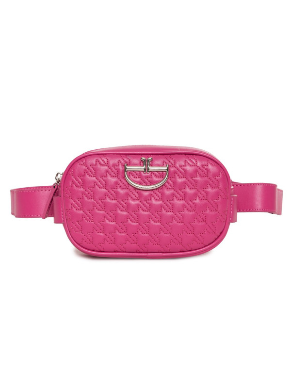 Quilted rosa Leder Gürteltasche Lamarthe