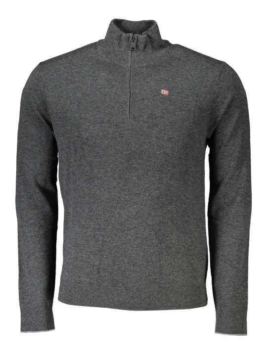"Napapijri Pullover im Sale | Napapijri Melange Zip-Pullover online kaufen"|Planet-Deluxe