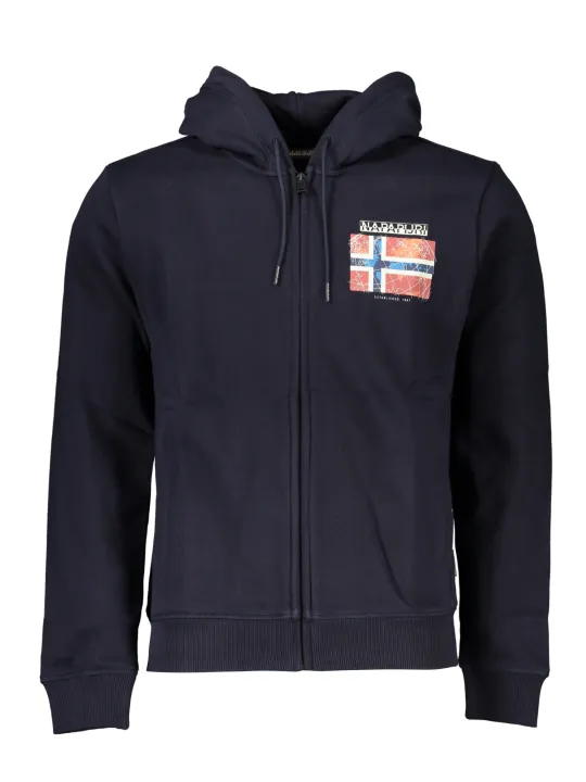 "Napapijri Startseite im Sale | NAPAPIJRI HERREN-SWEATSHIRT MIT BLAUEM ZIP online kaufen"|Planet-Deluxe