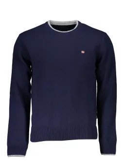 Napapijri Navy Pullover mit Stickerei – Stil & Komfort