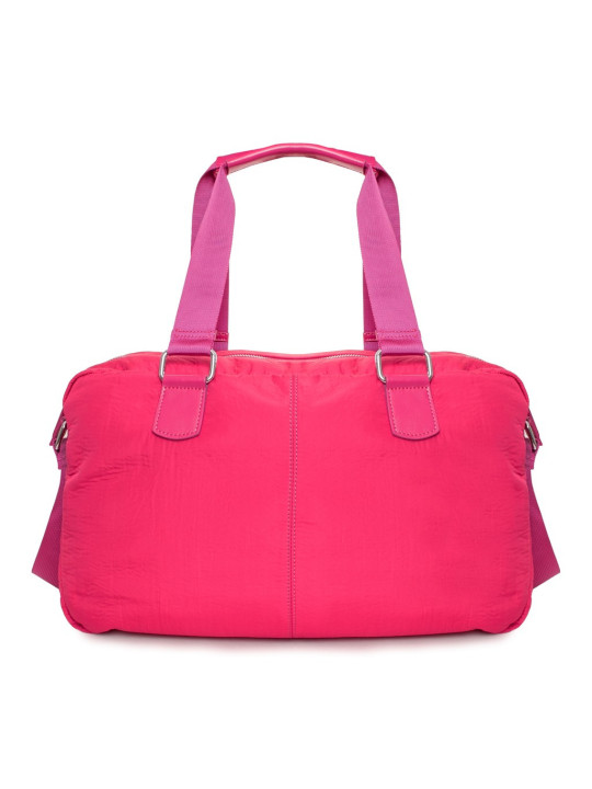 Rosa Nylon Reisetasche