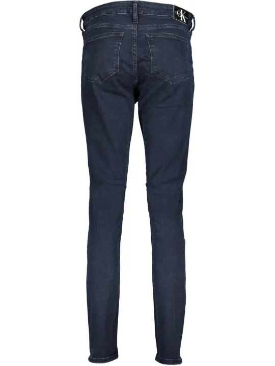 "Calvin Klein Jeans im Sale | Calvin Klein Damen Röhrenjeans Blau-Grau online kaufen"|Planet-Deluxe
