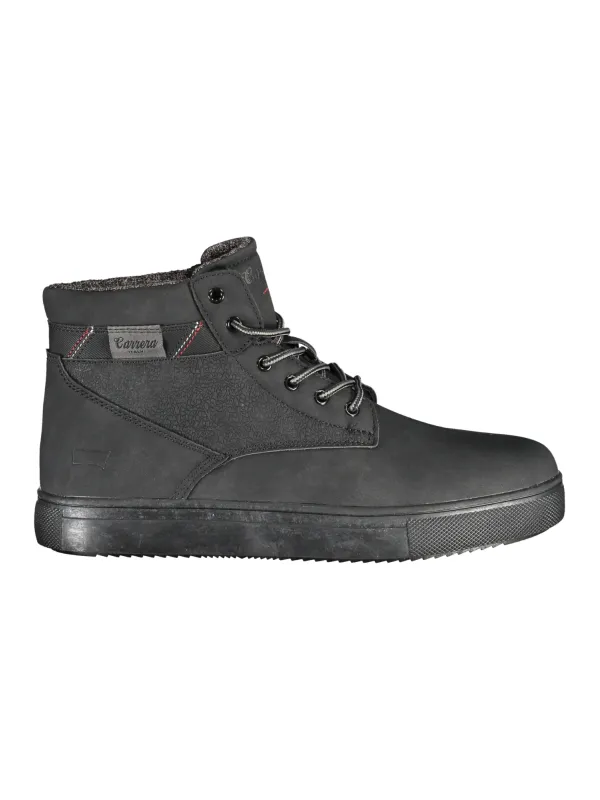 "Carrera Herren Stiefelette Schwarz-Rot: Stilvoll & Robust"