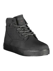 "Carrera Herren Stiefelette Schwarz-Rot: Stilvoll & Robust"