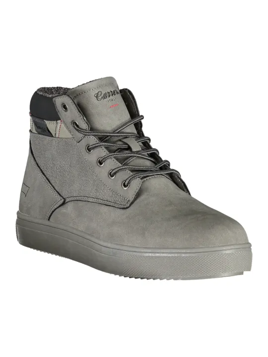 Carrera Komfort Stiefelette CAM23108 Grau-Schwarz für Damen