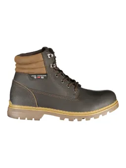 Carrera Herrenstiefelette Grau Leder - Italienische Qualität
