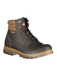 "Carrera Stiefeletten im Sale | Carrera Herrenstiefelette Grau Leder Made in Italy online kaufen"|Planet-Deluxe