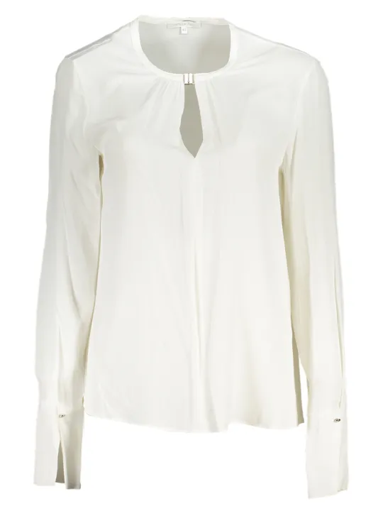 "Patrizia Pepe Startseite im Sale | PATRIZIA PEPE DAMEN LANGARMHEMD WEISS online kaufen"|Planet-Deluxe