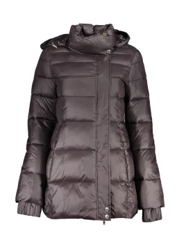 "Patrizia Pepe: Elegante Schwarze Pufferjacke für Damen"