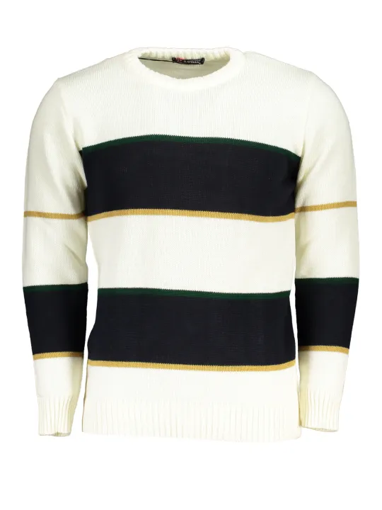"U.S. GRAND POLO Startseite im Sale | US GRAND POLO WEISSER POLO-PULLOVER FÜR MÄNNER online kaufen"|Planet-Deluxe