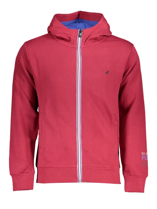 "U.S. GRAND POLO Startseite im Sale | US GRAND POLO HERREN-SWEATSHIRT MIT ROTEM ZIP online kaufen"|Planet-Deluxe