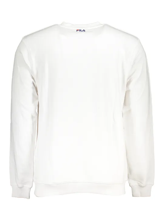 "Fila Startseite im Sale | FILA WEISSES SWEATSHIRT FÜR HERREN MIT REISSVERSCHLUSS online kaufen"|Planet-Deluxe