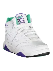 "Fila Sneakers im Sale | **Fila FFW0069M-SQUAD_BI13155: Stilvoller Sneaker für den Alltag - Weiß, Lila und Grün** online kaufen"|Planet-Deluxe