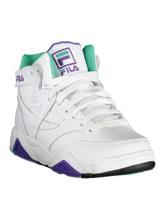 "Fila Sneakers im Sale | **Fila FFW0069M-SQUAD_BI13155: Stilvoller Sneaker für den Alltag - Weiß, Lila und Grün** online kaufen"|Planet-Deluxe