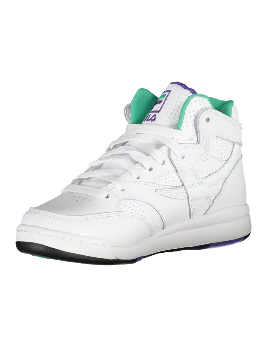 "Fila Sneakers im Sale | **Fila FFW0069M-SQUAD_BI13155: Stilvoller Sneaker für den Alltag - Weiß, Lila und Grün** online kaufen"|Planet-Deluxe
