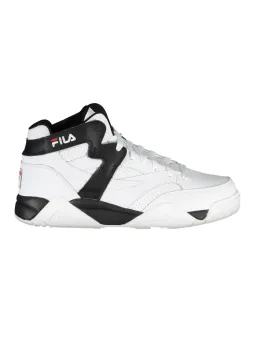 Fila Urban High-Top Sneaker - Weiß/Schwarz/Rot, Stylisch