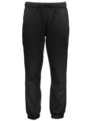 GIAN MARCO VENTURI: Schwarze Fleece-Sporthose, Komfort pur
