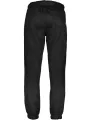 GIAN MARCO VENTURI: Schwarze Fleece-Sporthose, Komfort pur