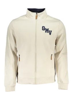 Gian Marco Venturi Fleece Sweatshirt mit Stickerei