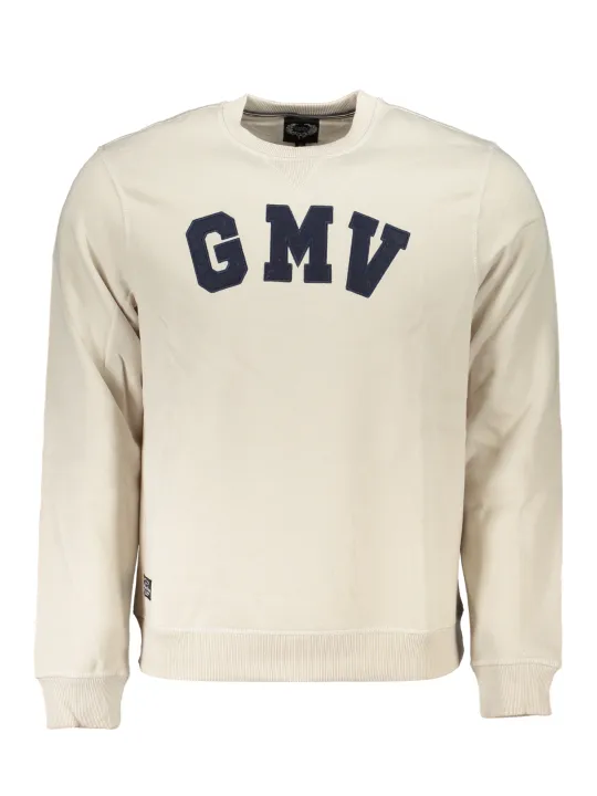 "GIAN MARCO VENTURI Startseite im Sale | GIAN MARCO VENTURI WEISSES SWEATSHIRT FÜR HERREN MIT REISSVERSCHLUSS online kaufen"|Planet-Deluxe