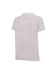Rosa Polohemd mit Rollkragen kurzärmlig