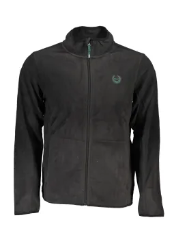 GIAN MARCO VENTURI: Schwarzes Fleece-Sweatshirt, warm & stilvoll