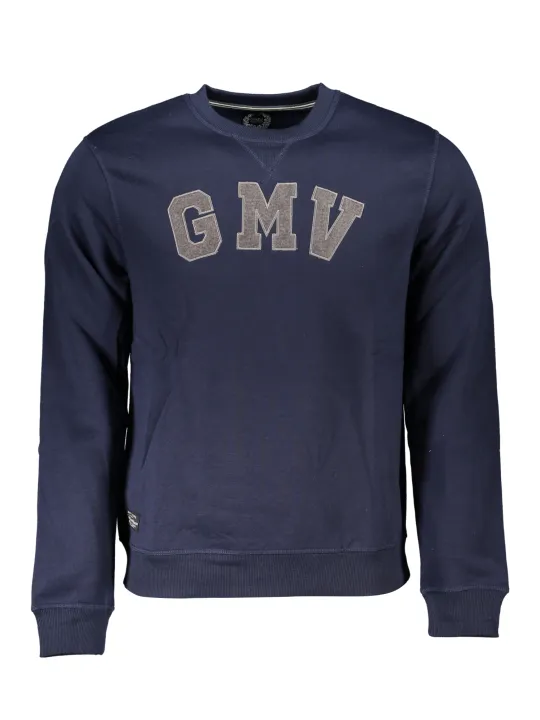 GIAN MARCO VENTURI Fleece Sweatshirt Night Blue - Gemütlich & Stilvo