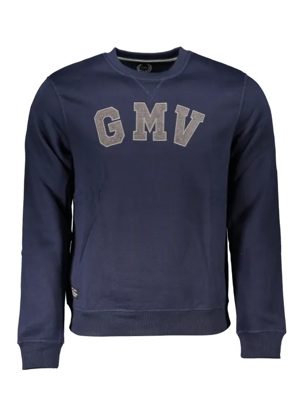 GIAN MARCO VENTURI Fleece Sweatshirt Night Blue - Gemütlich & Stilvo