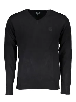 "Gian Marco Venturi Pullover - Schwarze Eleganz"