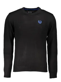 Eleganter GIAN MARCO VENTURI Pullover Floriano Schwarz