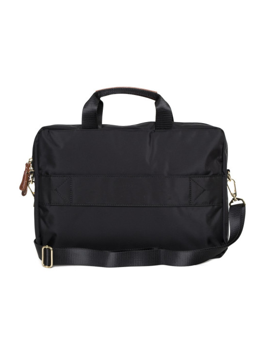 Schwarze Nylon Reisetasche Bric's