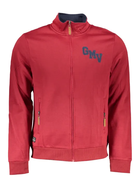 "GIAN MARCO VENTURI Sweatshirts im Sale | **GIAN MARCO VENTURI Rotblau Sweatshirt** online kaufen"|Planet-Deluxe