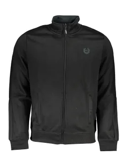 "Venturi Fleece Sweatshirt Schwarz - Reißverschluss, Warm"
