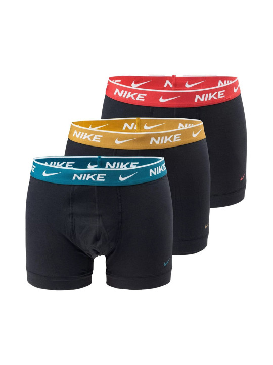 Nike schwarze Boxer mit Farbstreifen