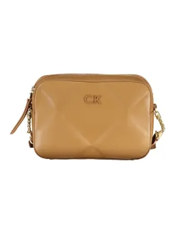 "Calvin Klein Elegante Leder-Umhängetasche - Gesteppt & Nachhaltig"