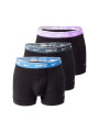 Schwarze Nike-Boxershorts mit Farbstreifen