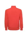 Roter Sportpullover mit Diamantmuster