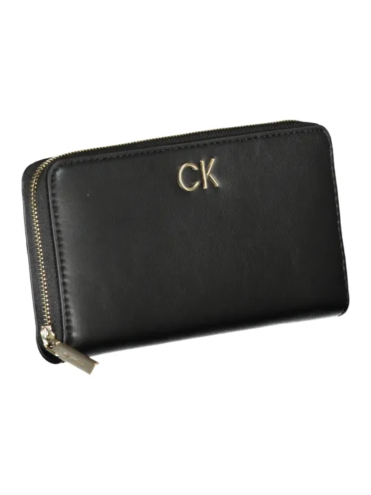 "Calvin Klein Geldbörsen im Sale | Calvin Klein Stilvolle RFID-Sicherheitsbörse Schwarz online kaufen"|Planet-Deluxe