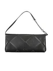 "Calvin Klein Einzelstücke & Seltenheiten im Sale | Calvin Klein Elegance Schultertasche aus gestepptem Leder online kaufen"|Planet-Deluxe