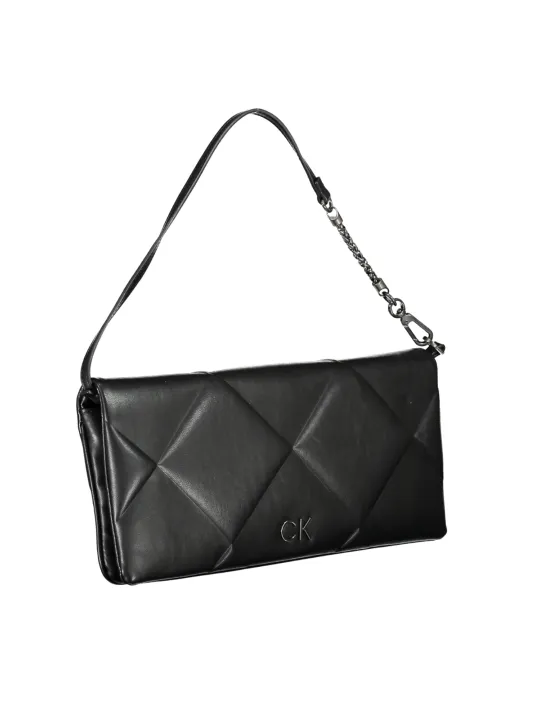 "Calvin Klein Einzelstücke & Seltenheiten im Sale | Calvin Klein Elegance Schultertasche aus gestepptem Leder online kaufen"|Planet-Deluxe