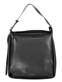 Calvin Klein Eleganz: Exklusive Schwarze Ledertasche