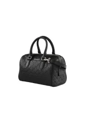 Schwarze Leder Handtasche Harmont Blaine
