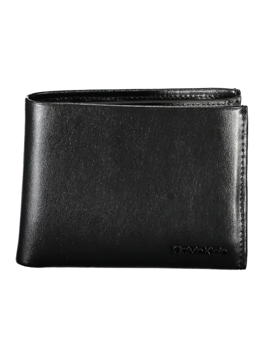 "Calvin Klein Brieftaschen im Sale | Calvin Klein Leder Geldbörse Grau RFID Schutz online kaufen"|Planet-Deluxe