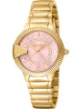 Goldene Just Cavalli Damenuhr Gelb