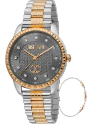 Goldene Just Cavalli Gelb Uhr