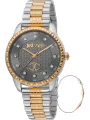 Goldene Just Cavalli Gelb Uhr
