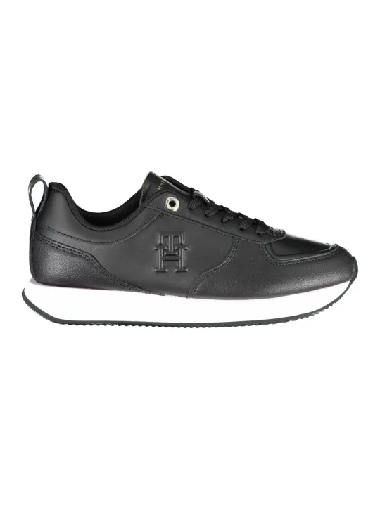 Nachhaltiger Tommy Sneaker Schwarz – Stil & Umweltbewusstsein