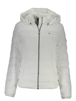 Tommy Hilfiger Weiße Pufferjacke HW – Stylisch & Warm