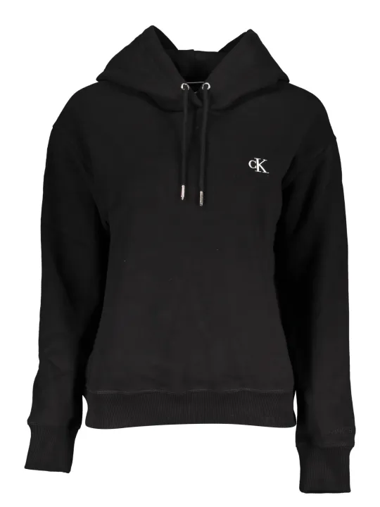 "Calvin Klein Sweatshirts im Sale | Calvin Klein Iconic Fleece Hoodie Nero online kaufen"|Planet-Deluxe
