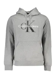 "Calvin Klein Sweatshirts im Sale | Calvin Klein Komfort Hoodie Grau online kaufen"|Planet-Deluxe